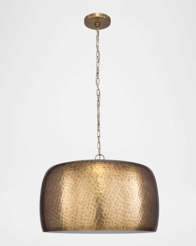 Lemont 24" Hammered Pendant